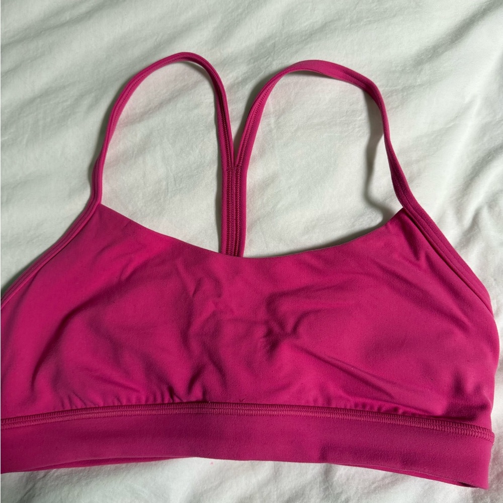 Women's Pink Sports Bra